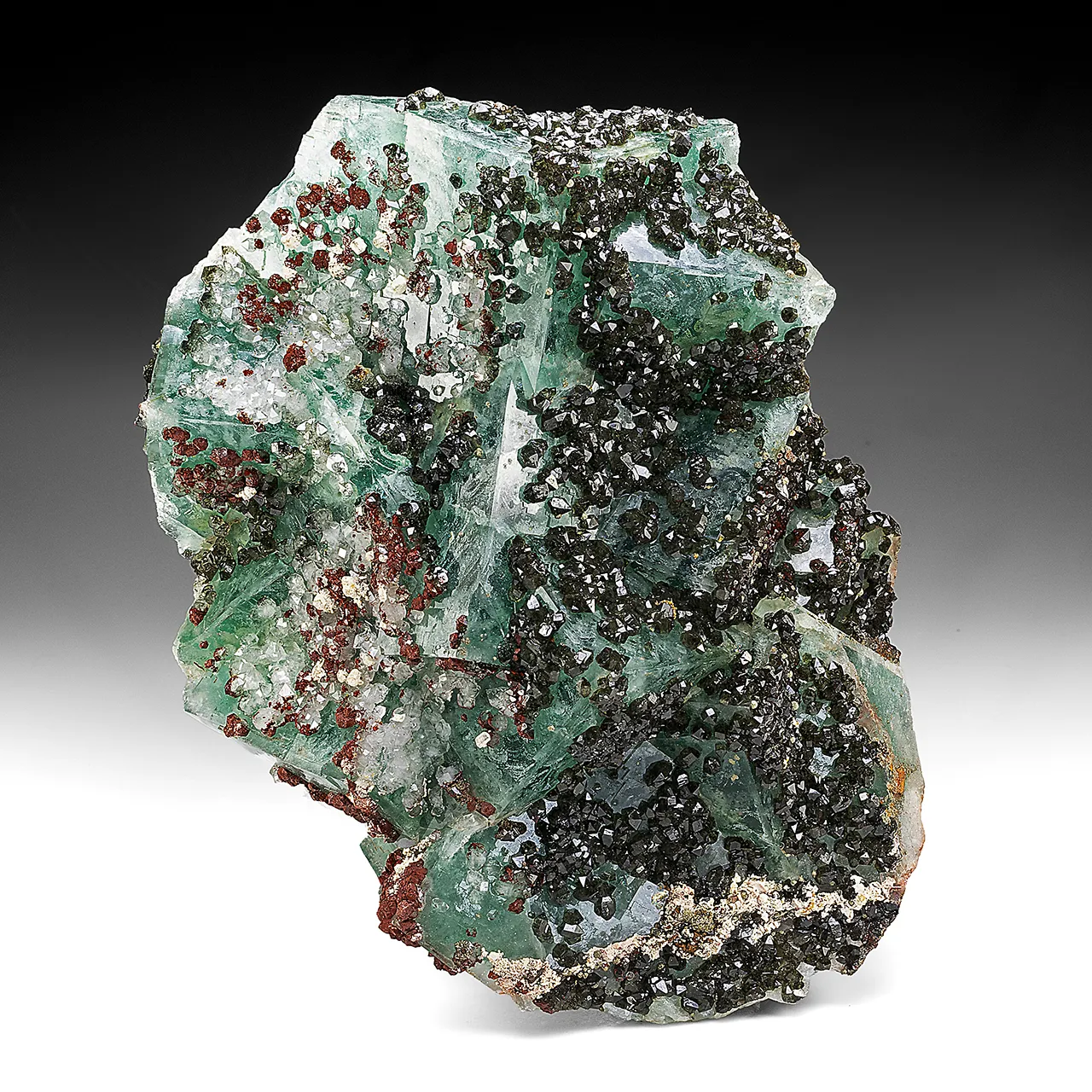 Fluorite with Quartz - image 1