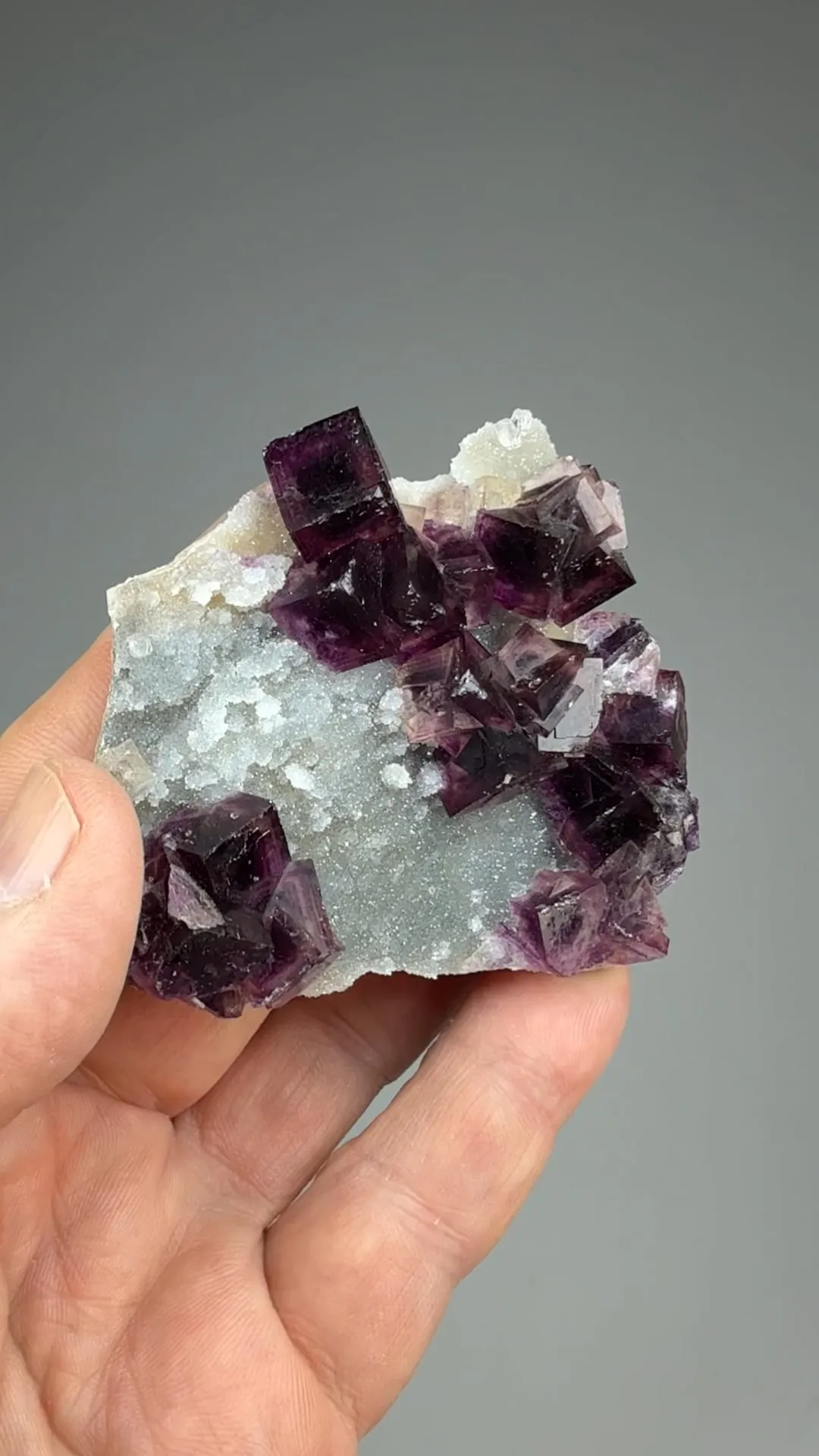 Fluorite with Quartz - image 2
