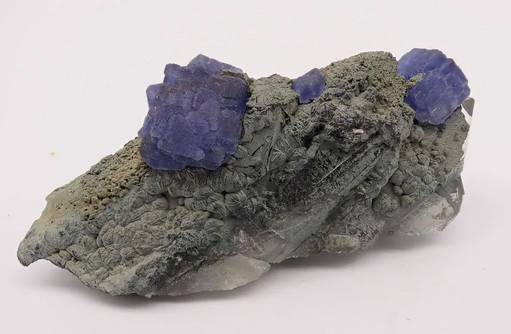 Fluorite with Quartz - image 2