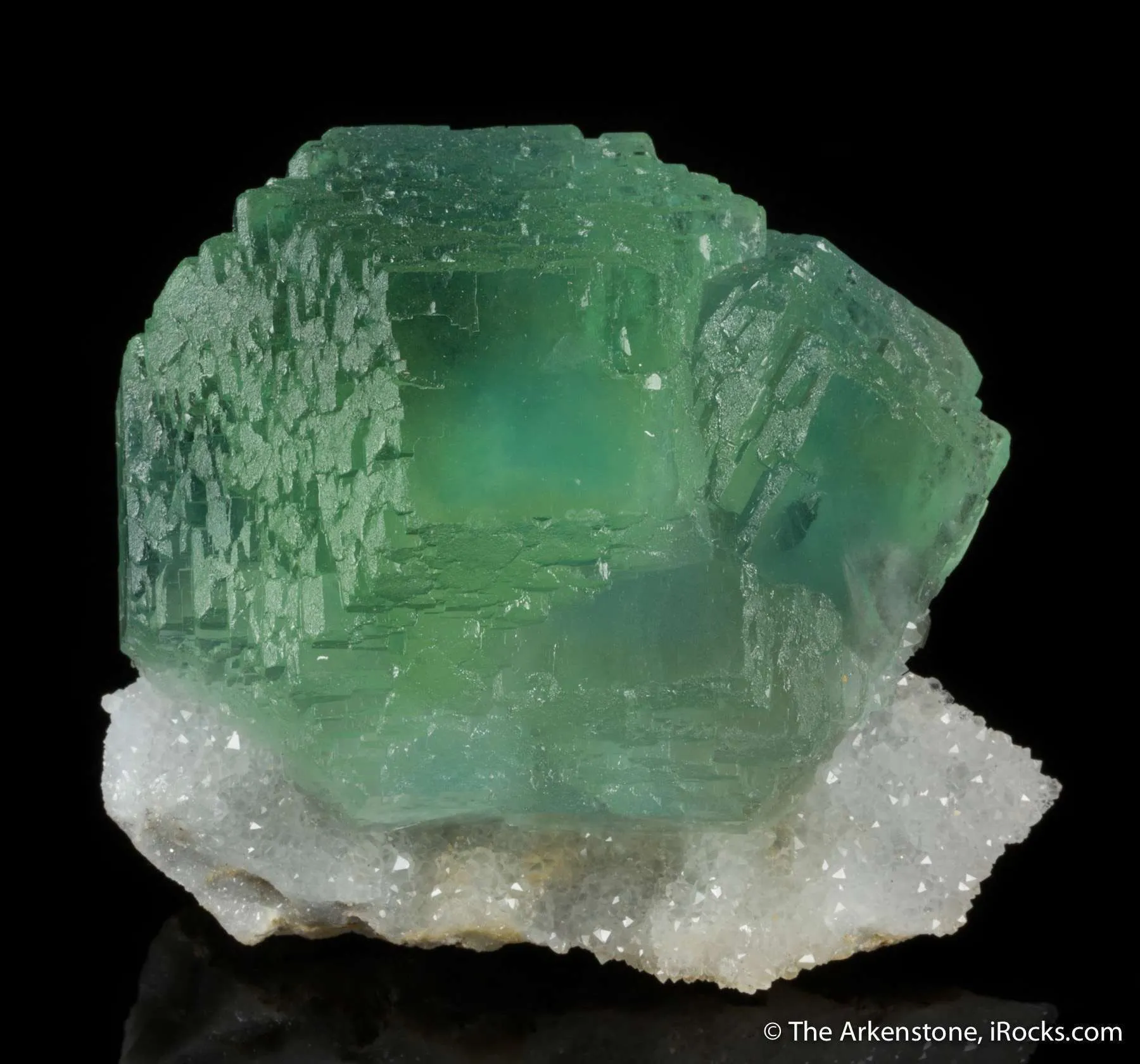Fluorite with Quartz - image 1