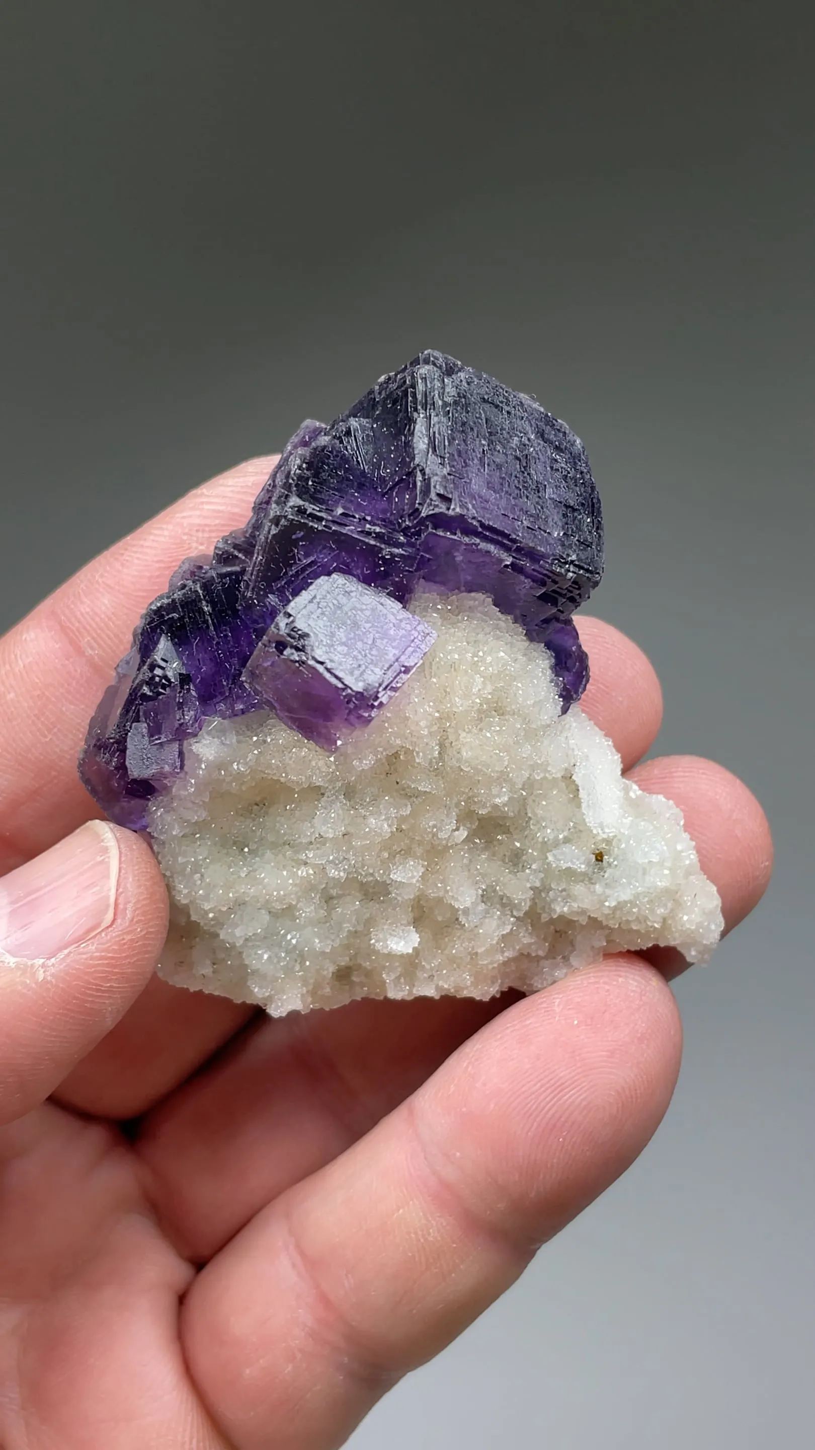 Fluorite with Quartz - image 2