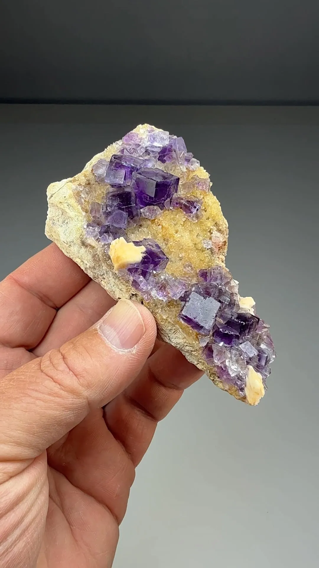 Fluorite with Quartz - image 2