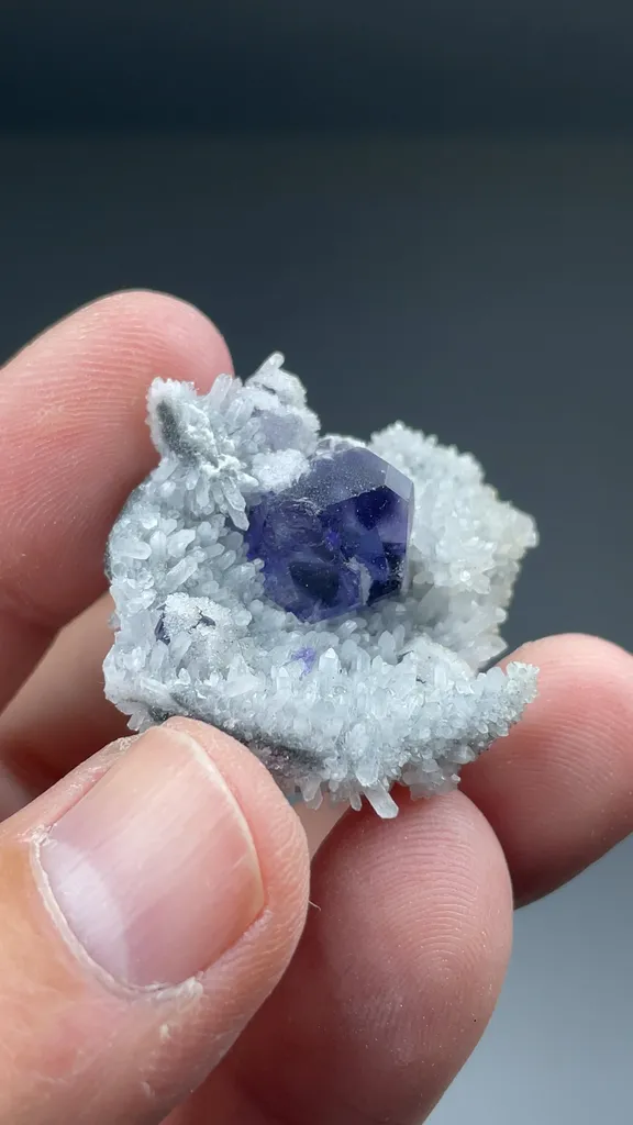 Fluorite with Quartz - image 2