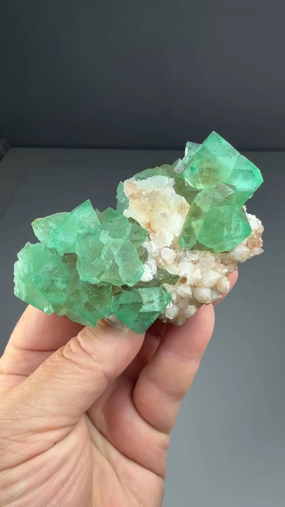 Fluorite with Quartz - image 2