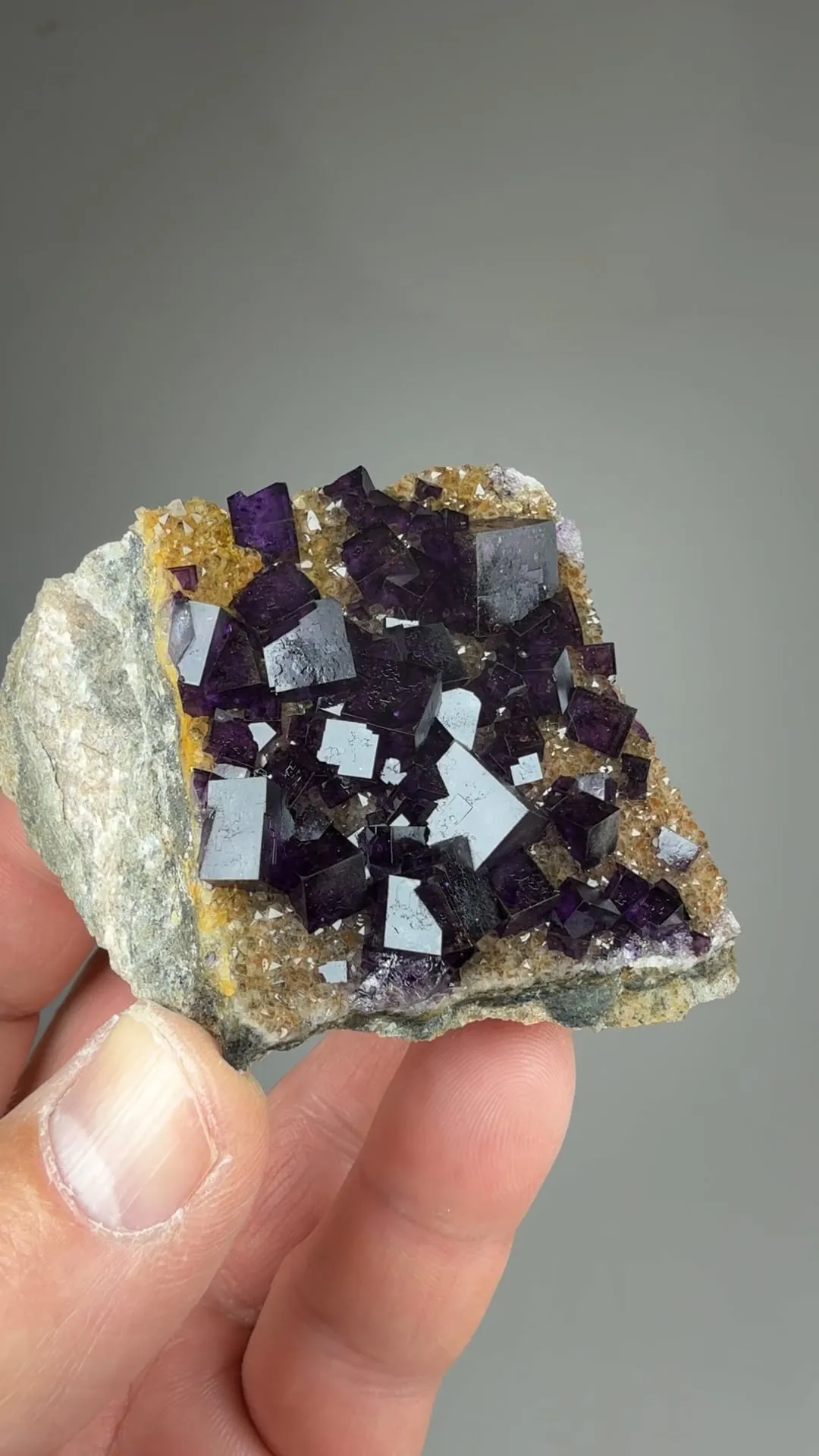 Fluorite with Quartz - image 2