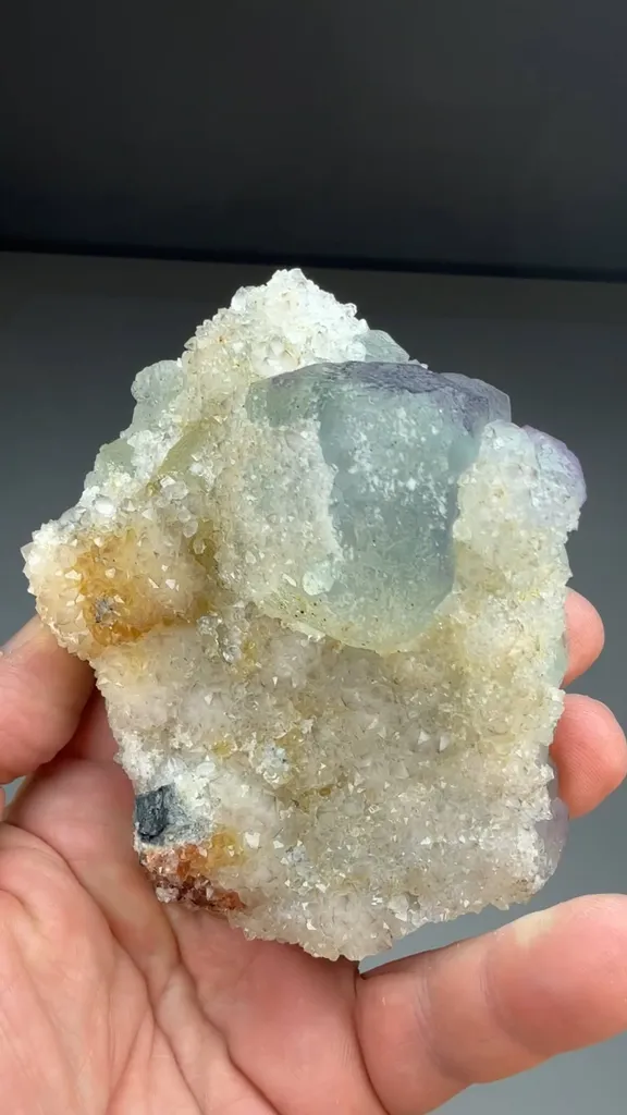 Fluorite with Quartz (1246) - image 2