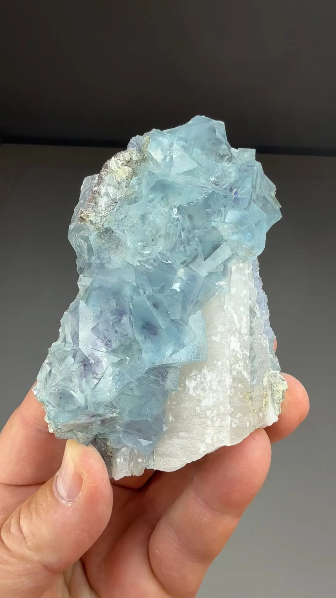 Fluorite with Quartz (1421) - image 2