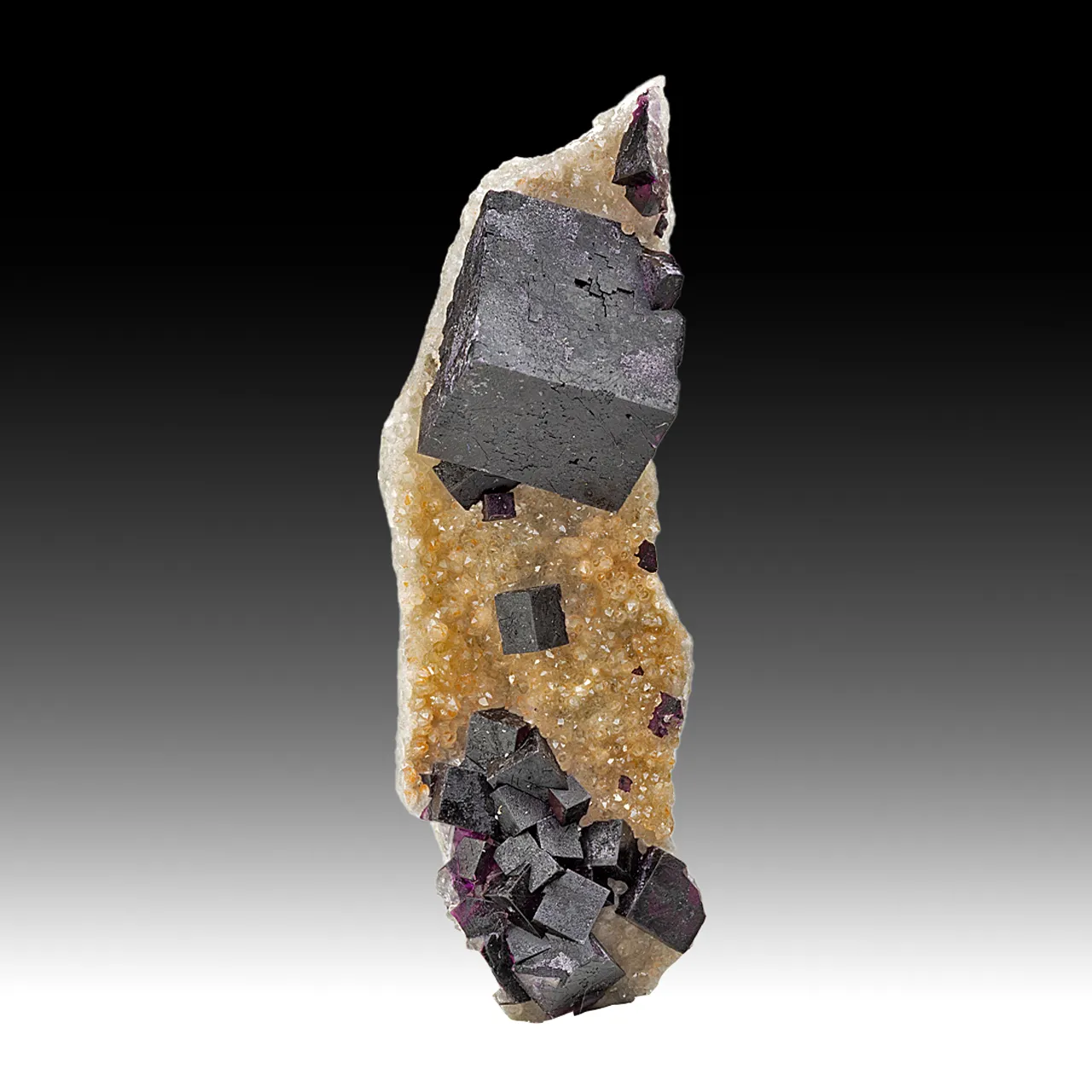 Fluorite with Quartz - image 1