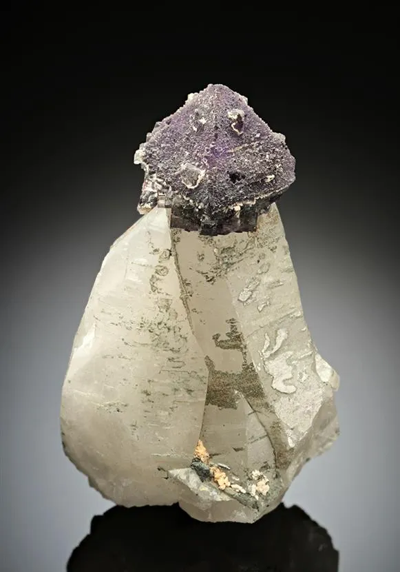 Fluorite with Quartz image