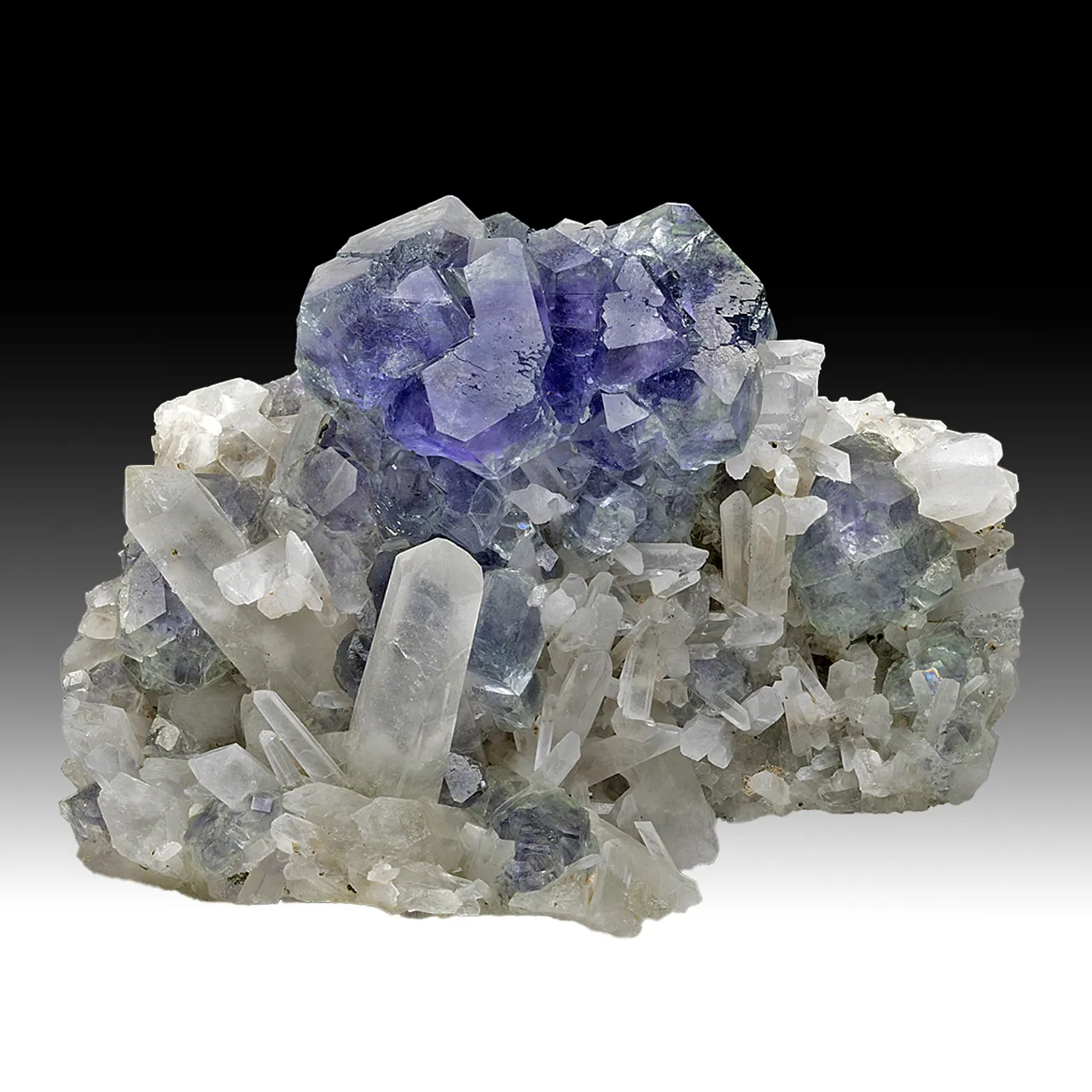 Fluorite with Quartz - image 2