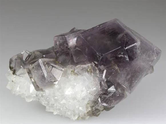 Fluorite with Quartz image
