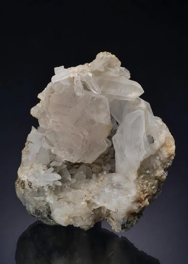 Fluorite with Quartz image