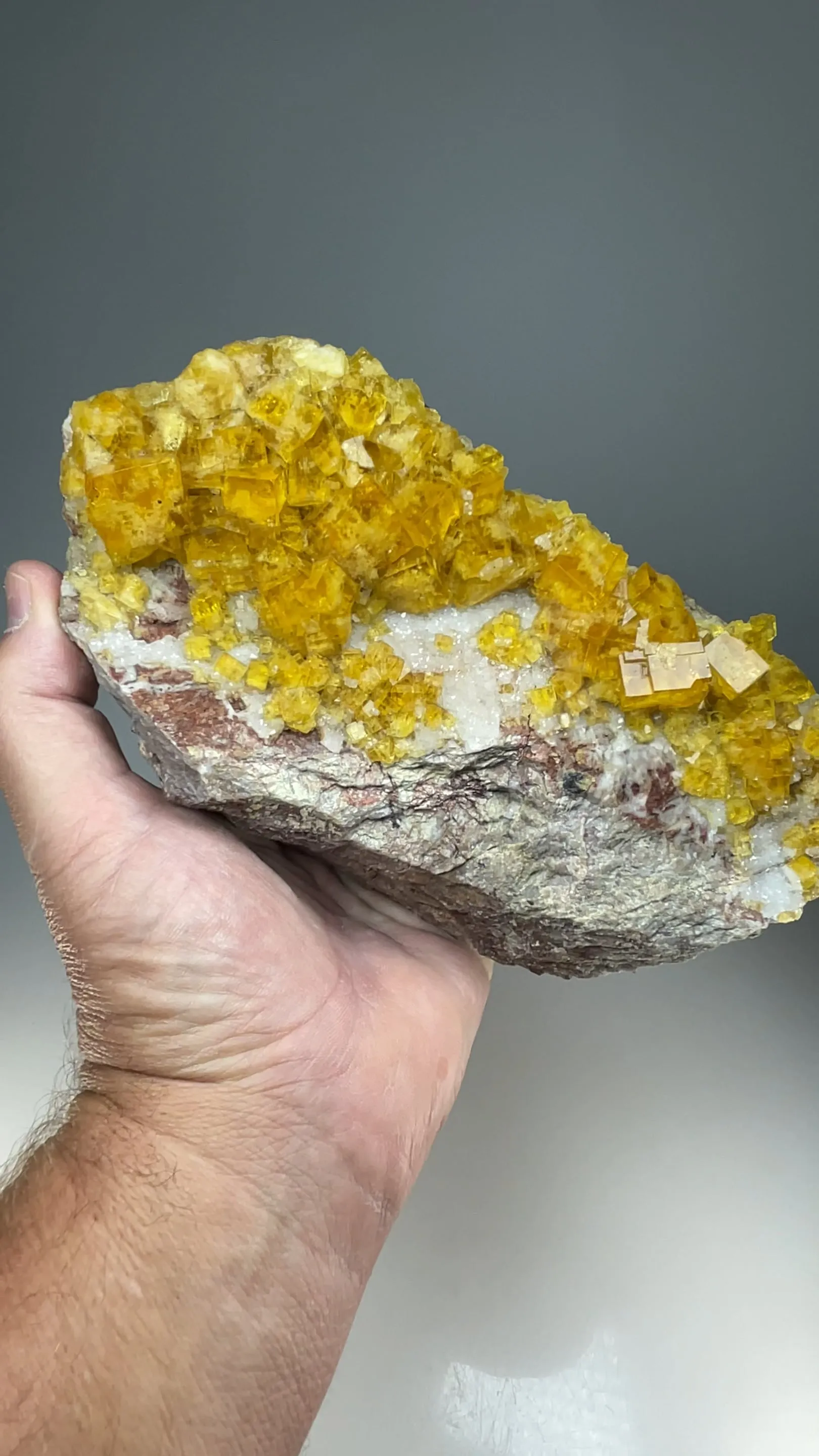 Fluorite with Quartz - image 2