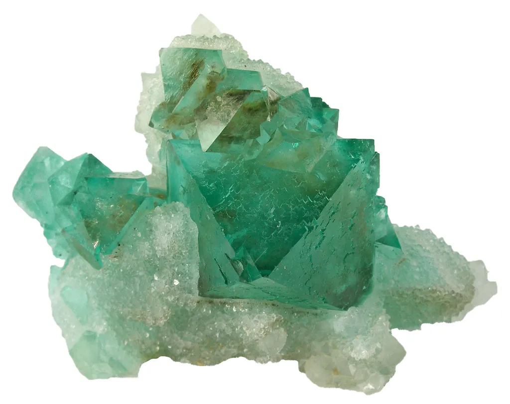 Fluorite With Quartz image