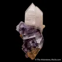 Fluorite with Quartz - image 3