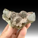 Fluorite with Quartz - image 1