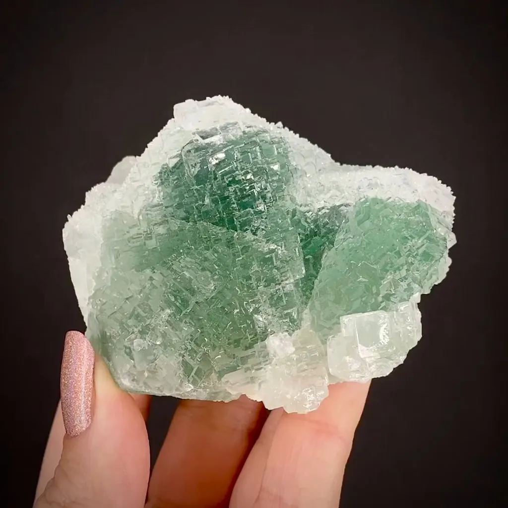 Fluorite with Quartz image