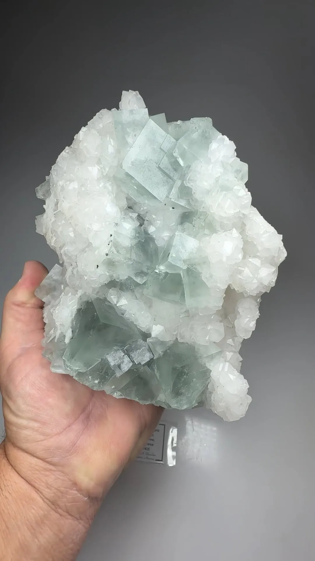 Fluorite with Quartz - image 3