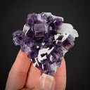 Fluorite with Quartz - image 1