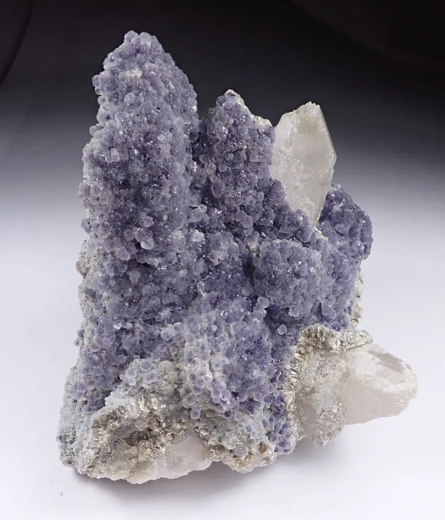 Fluorite with Quartz image