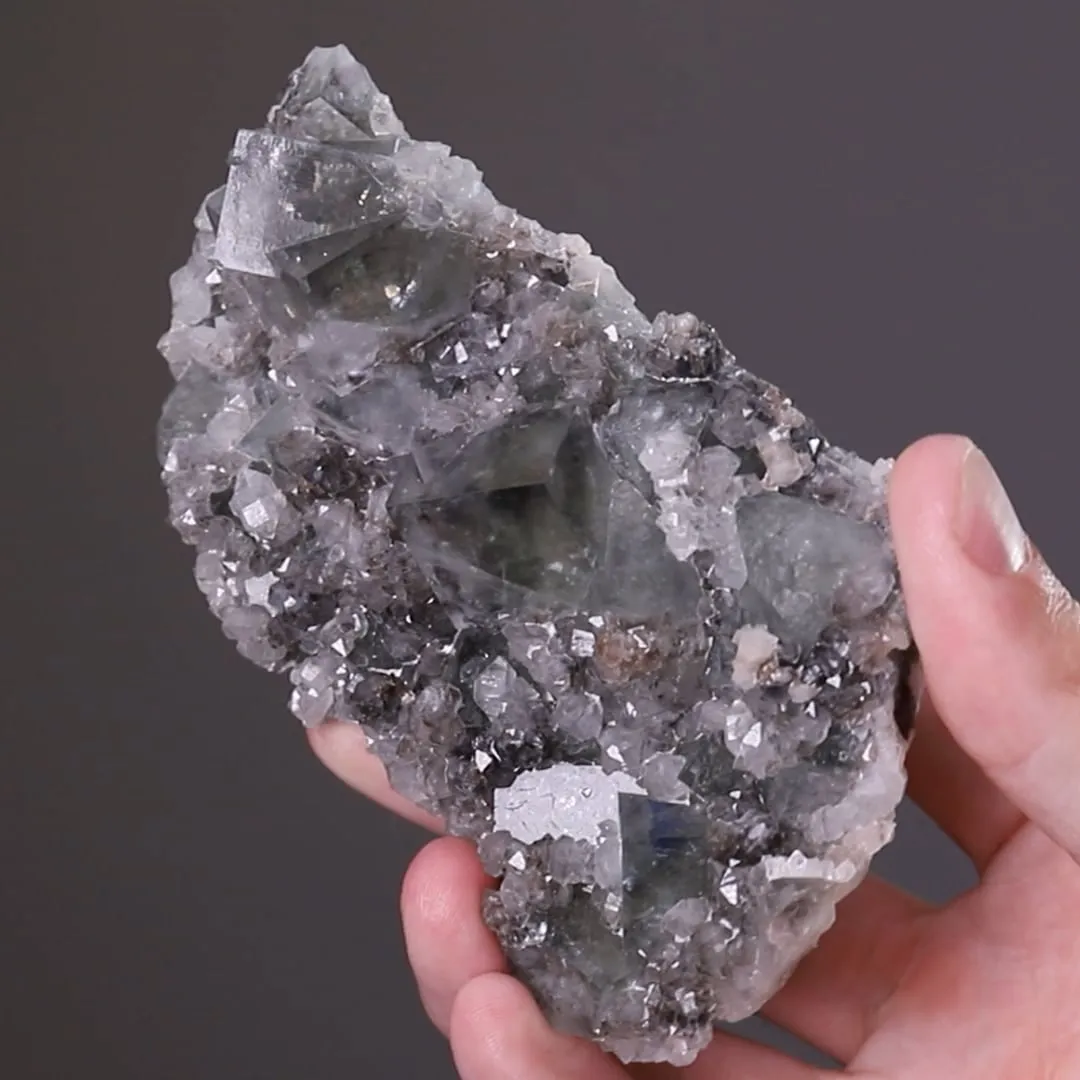 Fluorite with Quartz - image 2