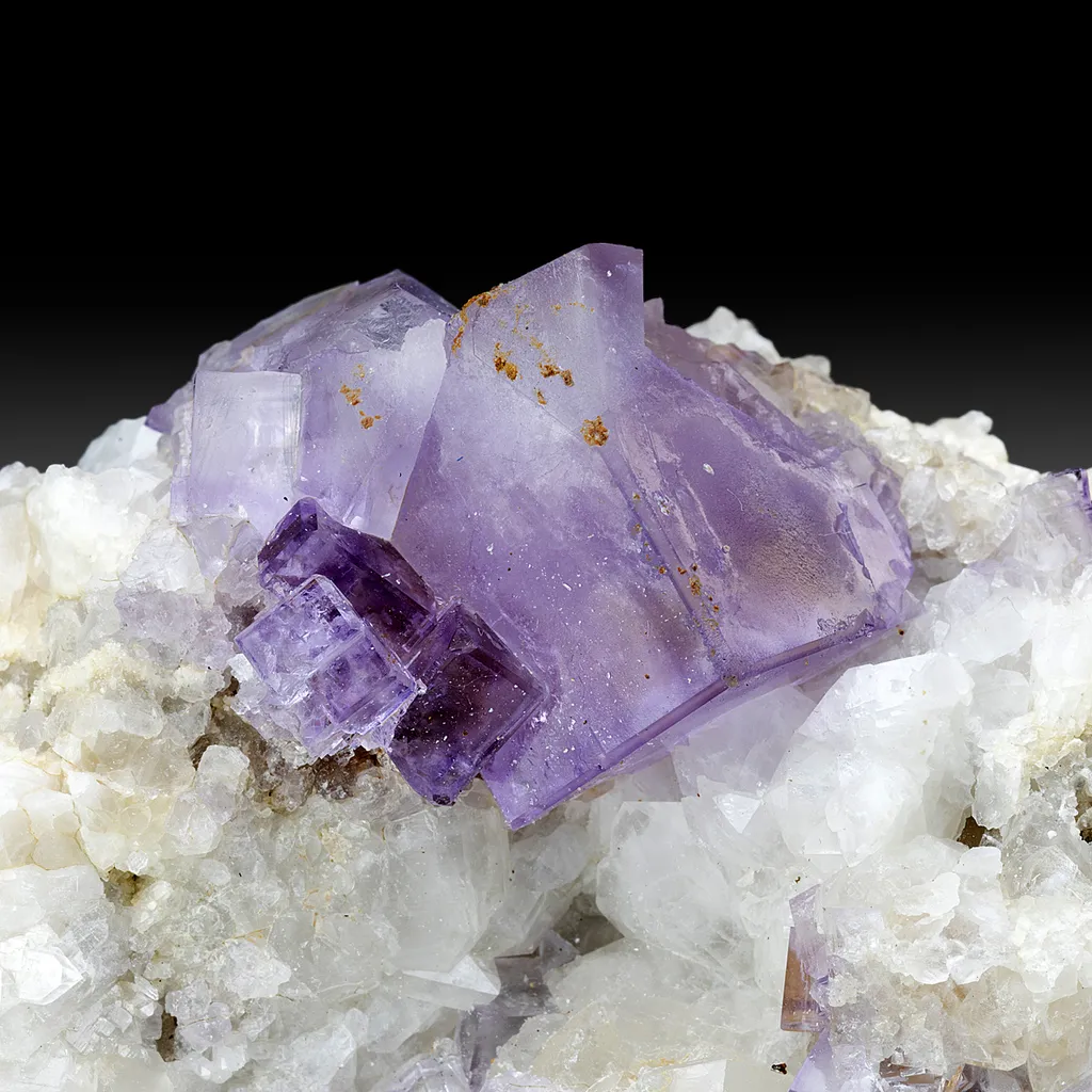 Fluorite with Quartz image