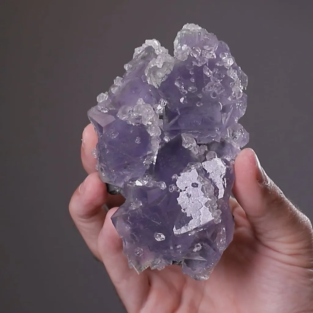 Fluorite with Quartz - image 2