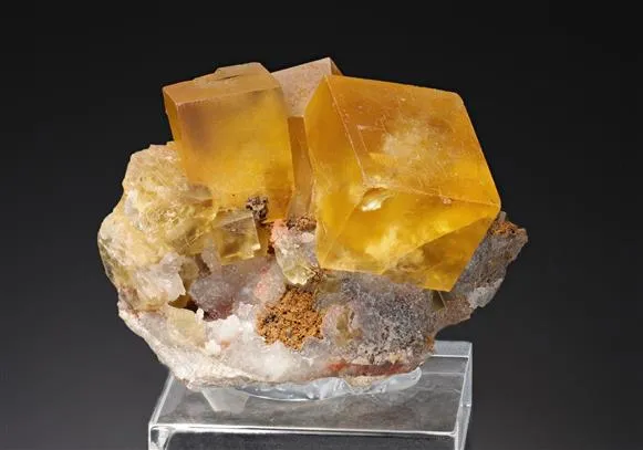 Fluorite with Quartz image