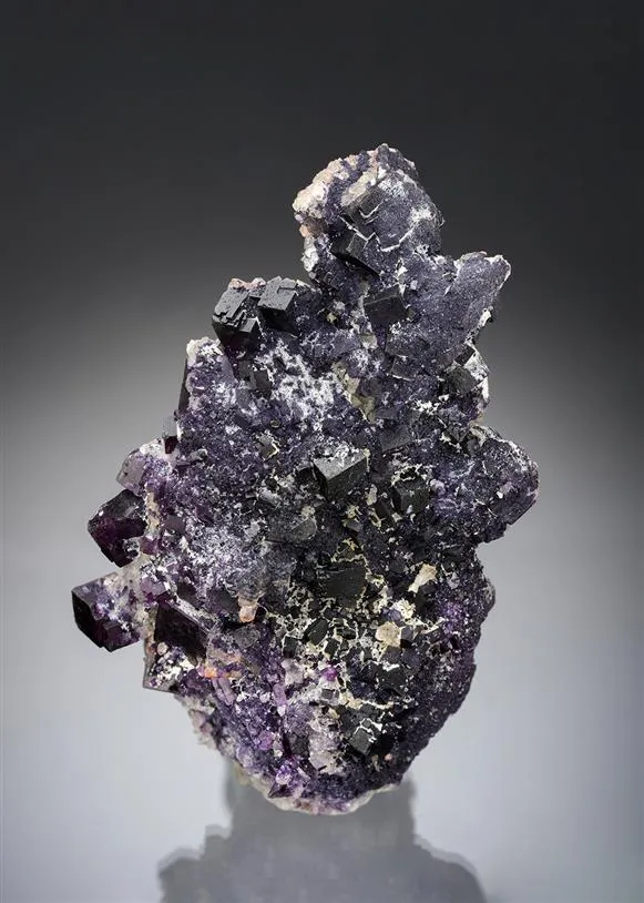 Fluorite with Quartz - image 1