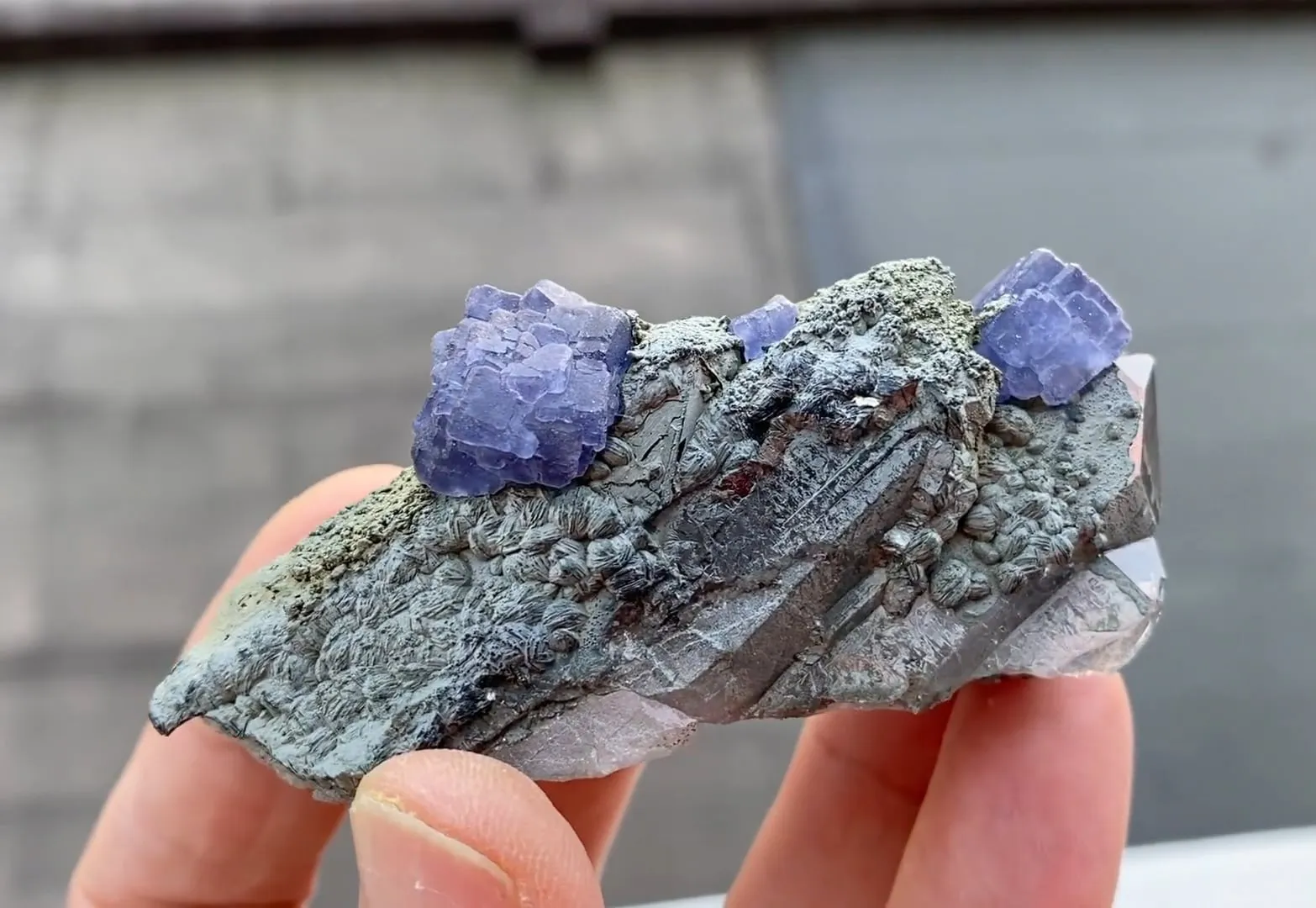 Fluorite with Quartz - image 7