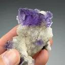 Fluorite with Quartz - image 2