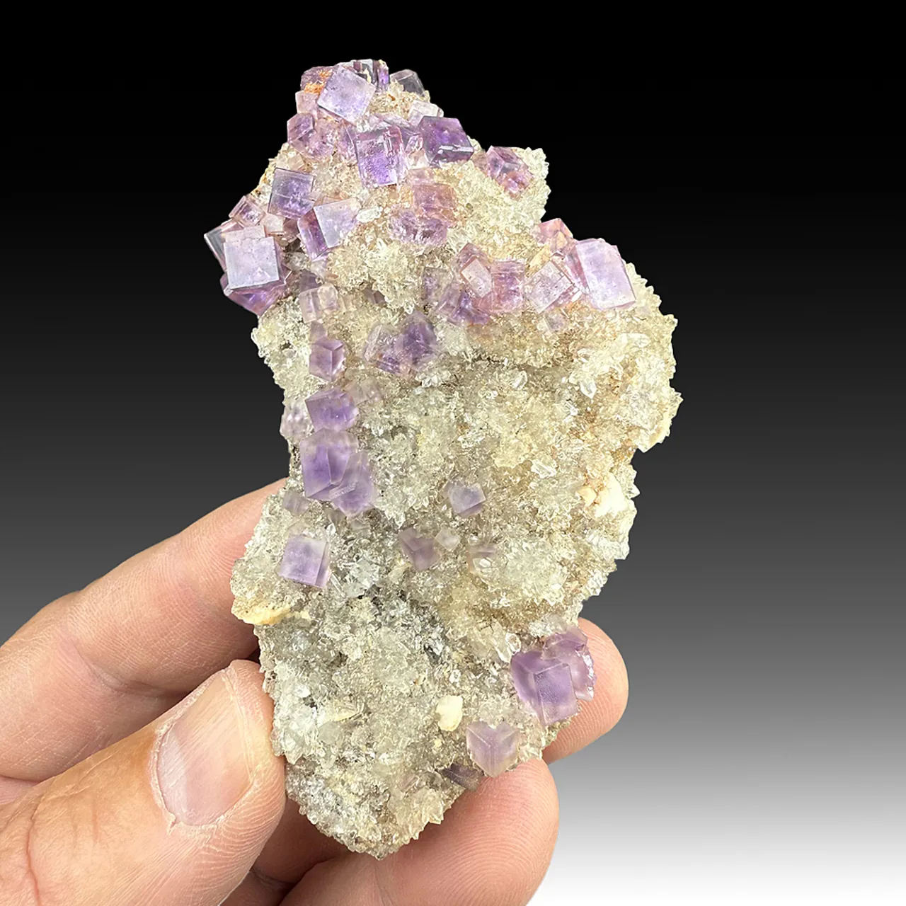 Fluorite with Quartz - image 1