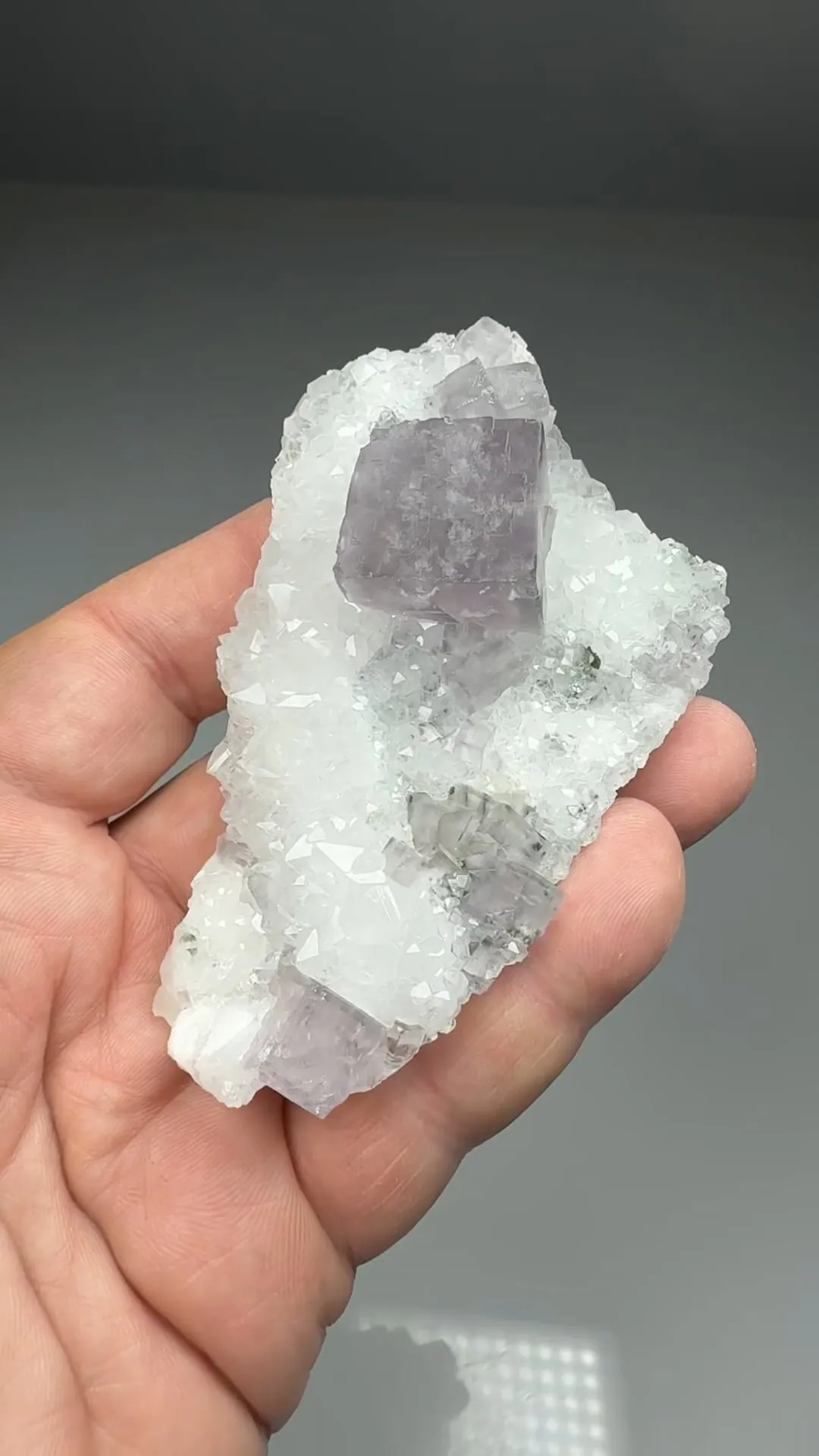 Fluorite with Quartz - image 2