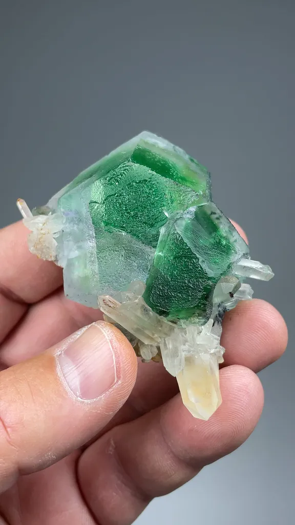 Fluorite with Quartz - image 2