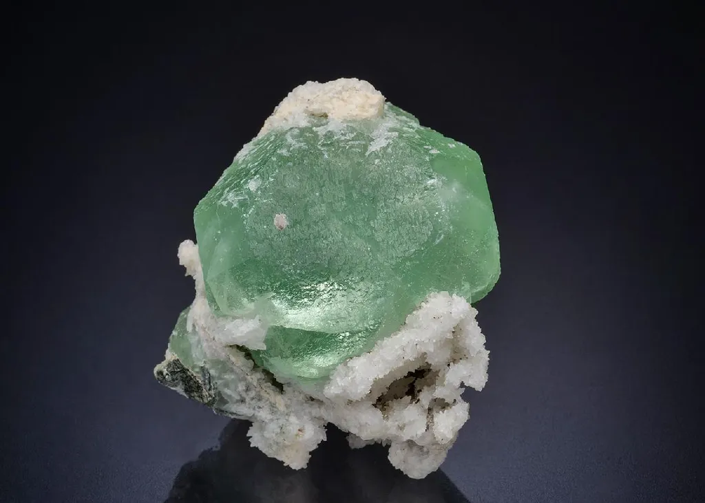 Fluorite with Quartz image