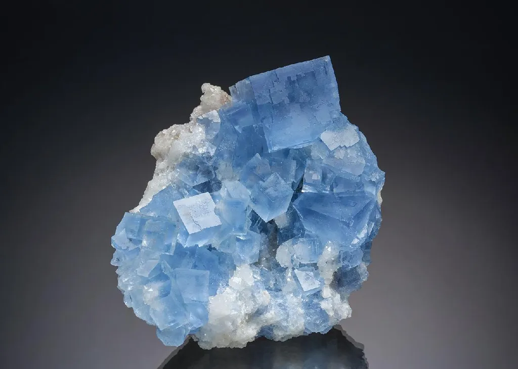 Fluorite with Quartz image