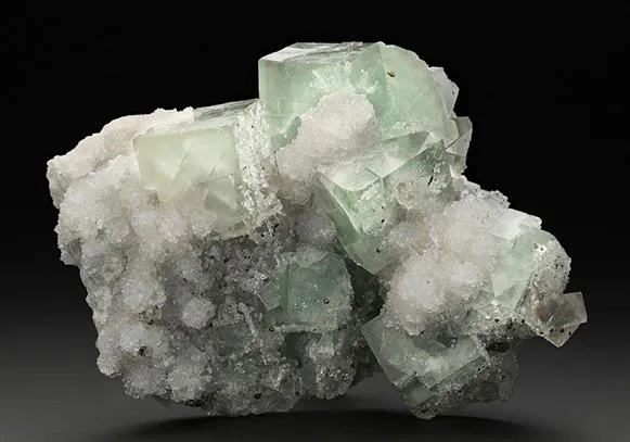 Fluorite with Quartz image
