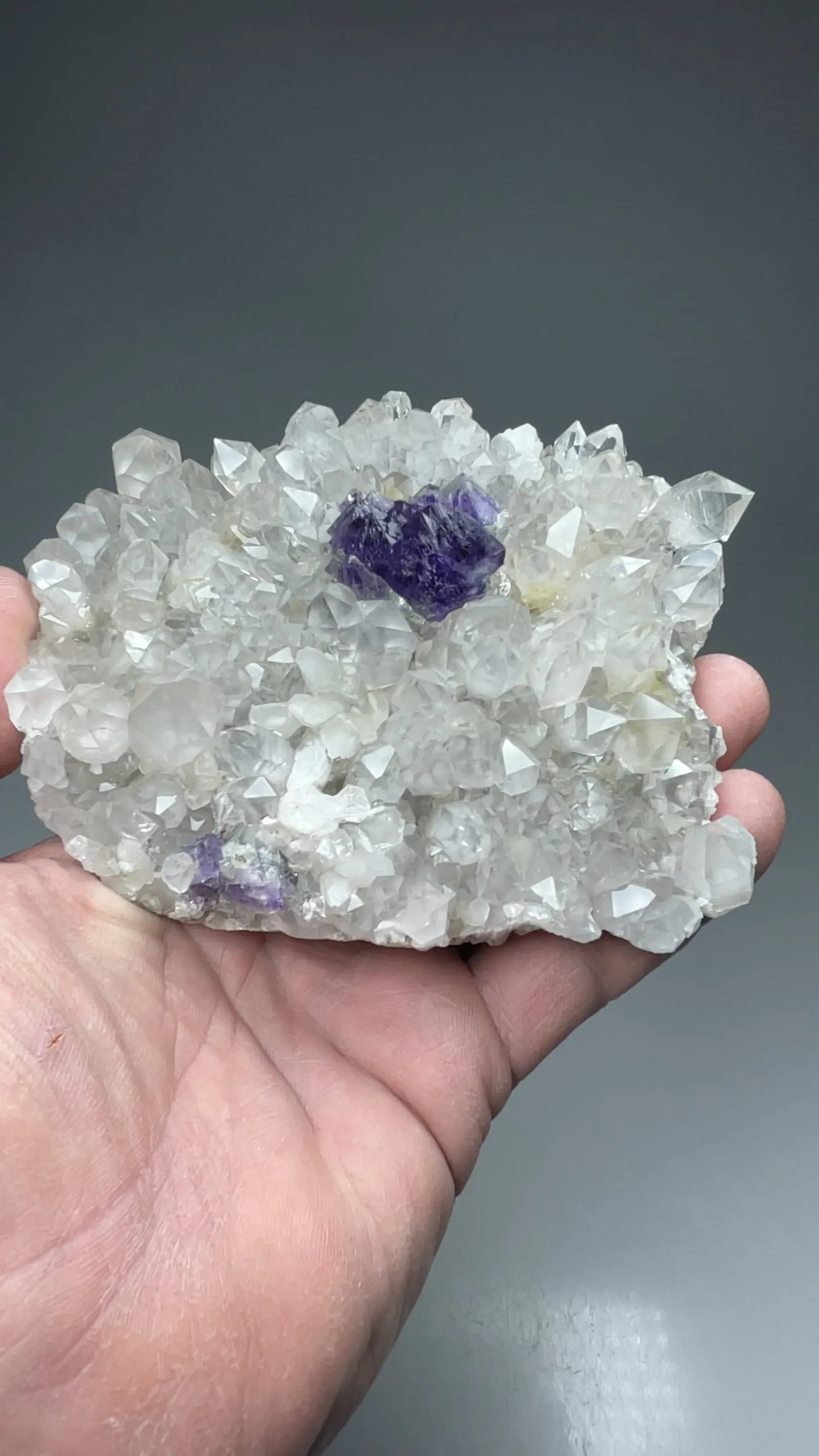 Fluorite with Quartz - image 2
