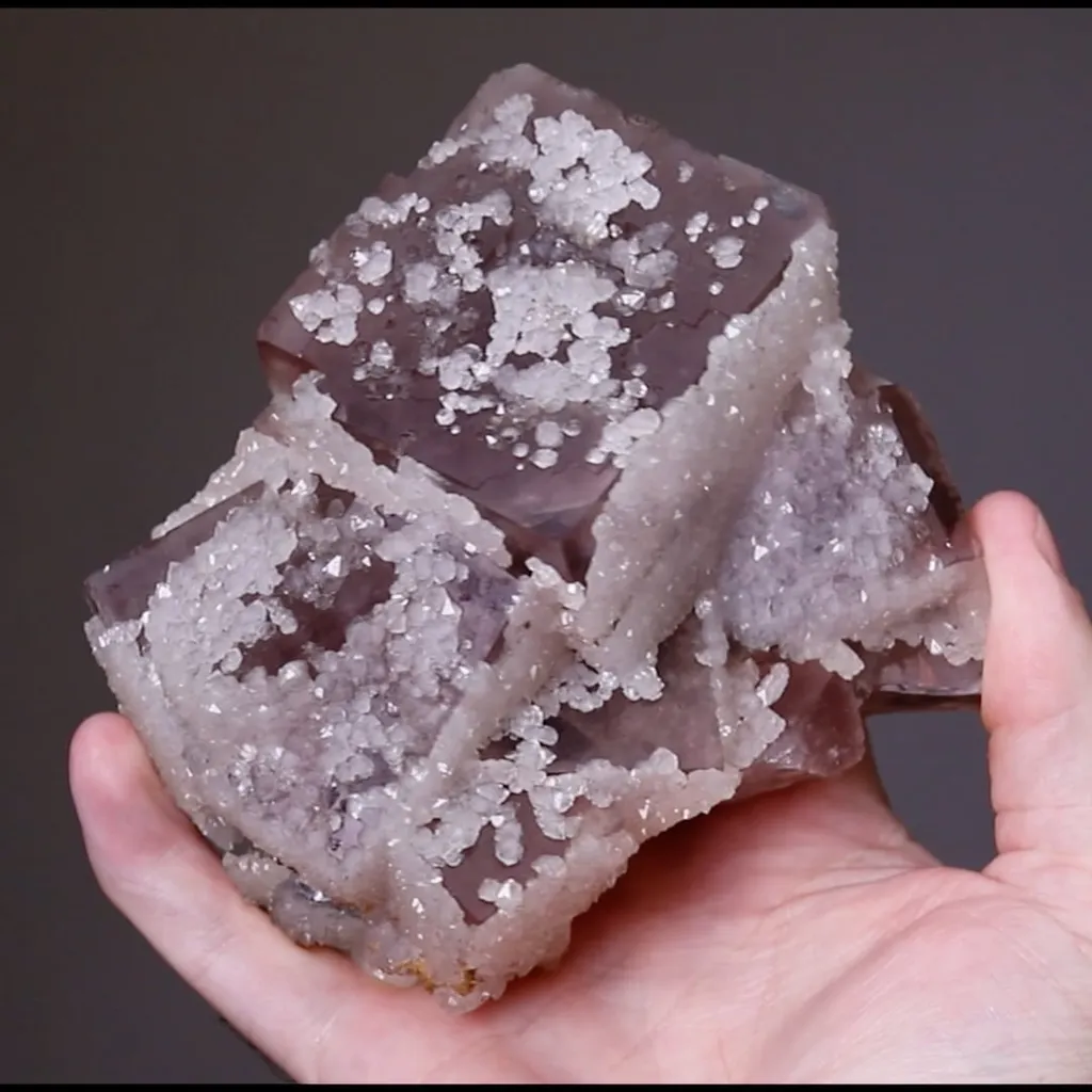 Fluorite with Quartz image