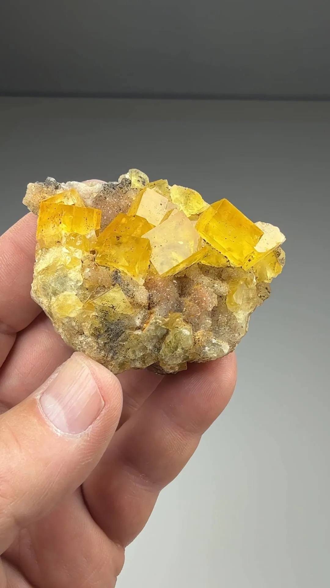 Fluorite with Quartz - image 2