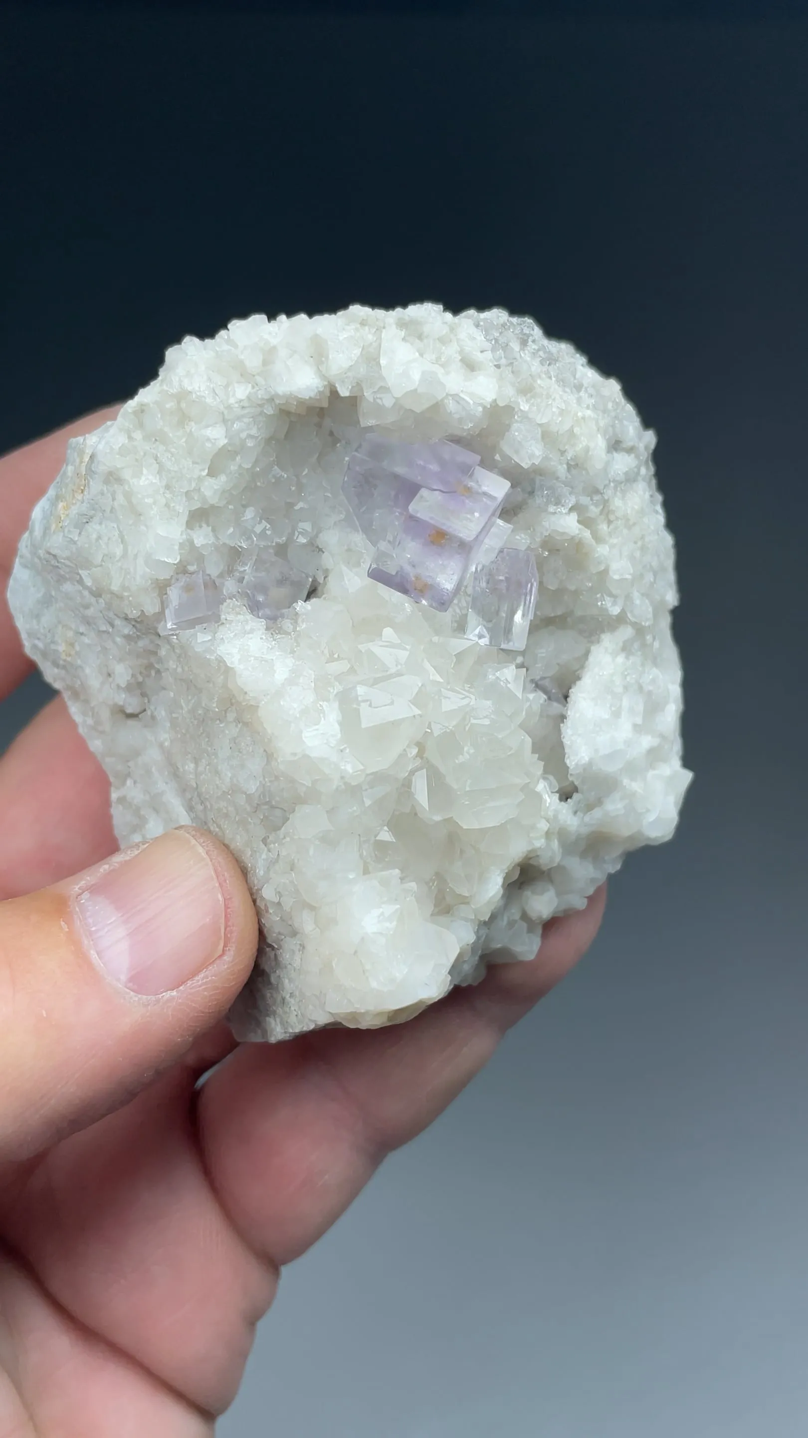 Fluorite with Quartz - image 3