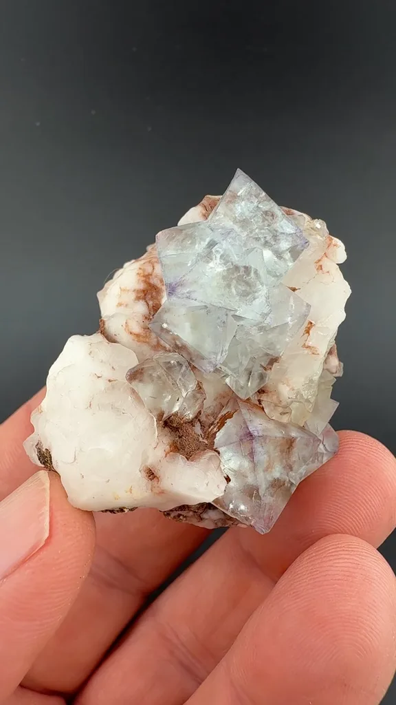 Fluorite with Quartz - image 2