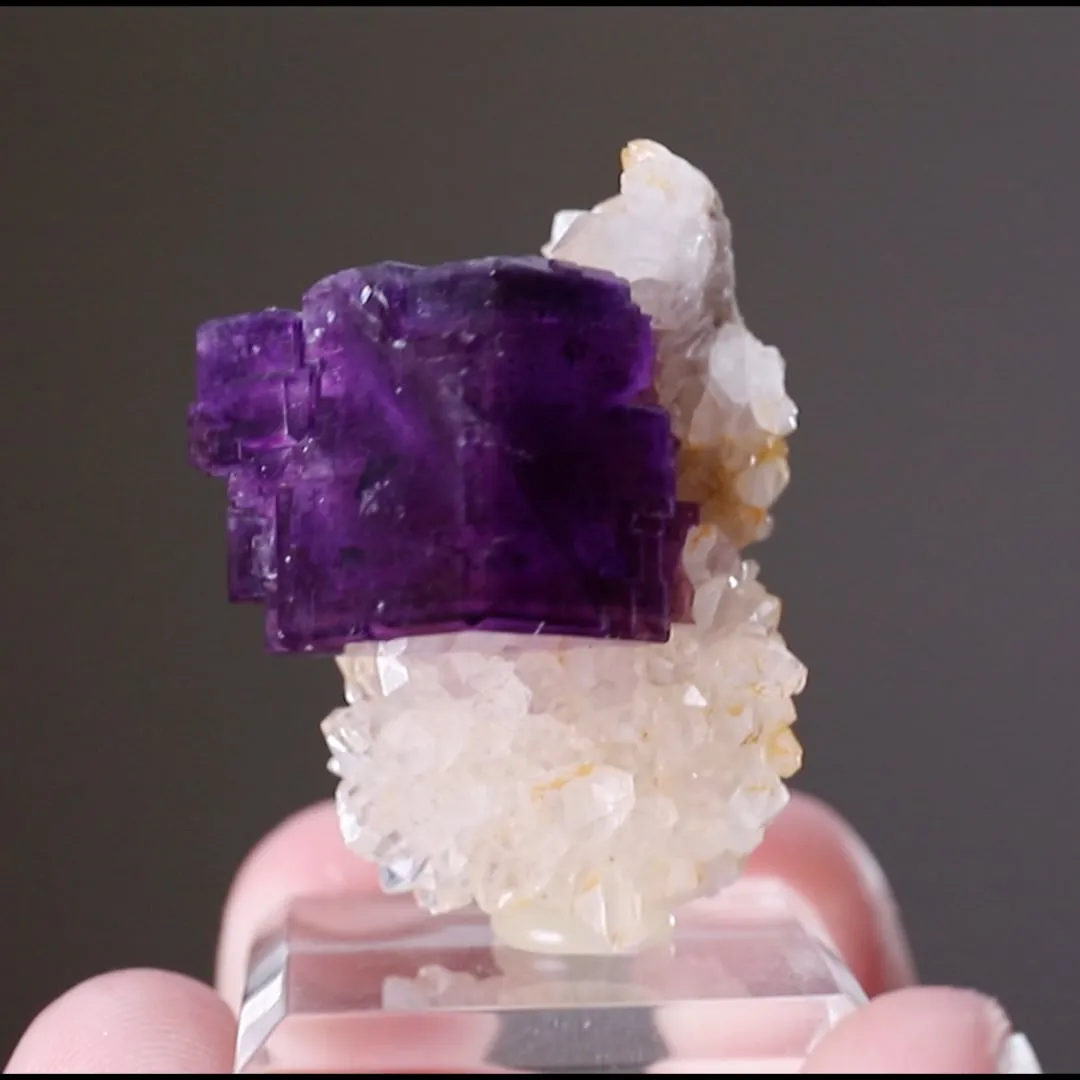 Fluorite with Quartz - image 2