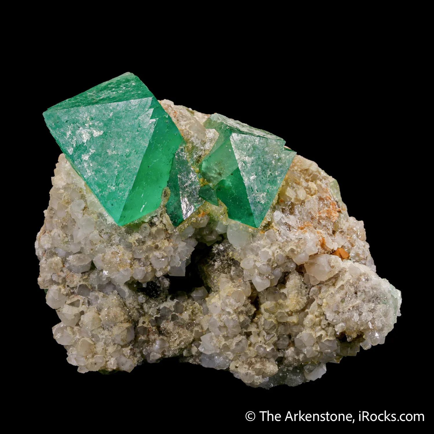 Fluorite with Quartz - image 3