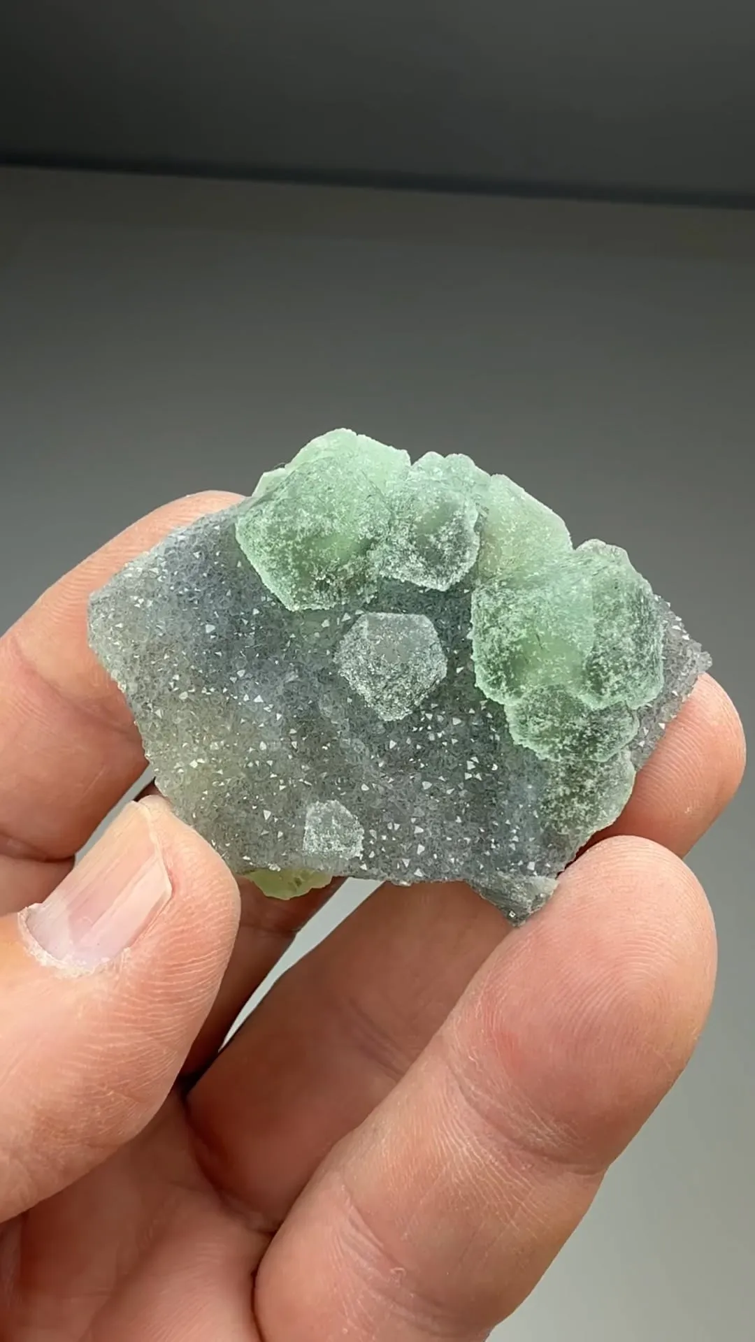 Fluorite with Quartz - image 2