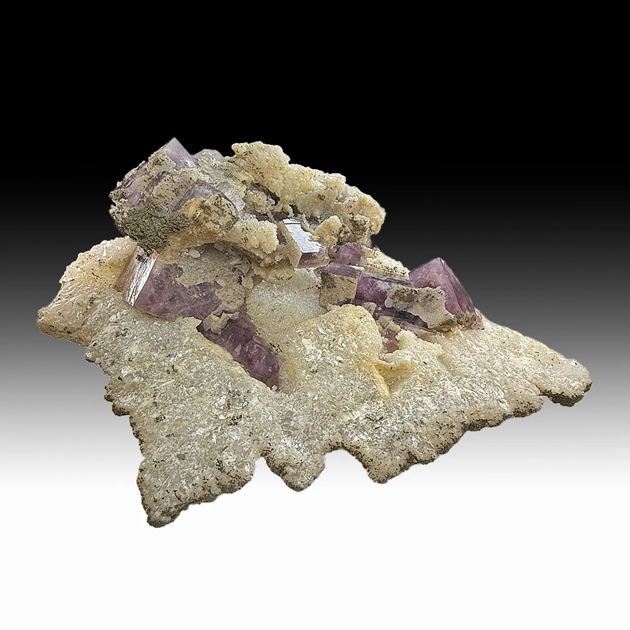 Fluorite with Quartz - image 1