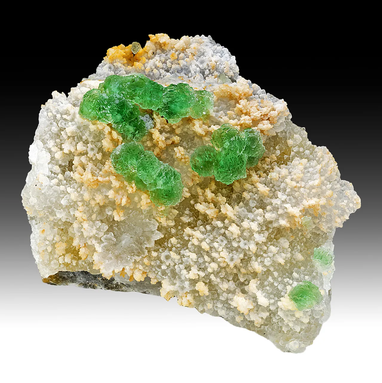 Fluorite with Quartz - image 1