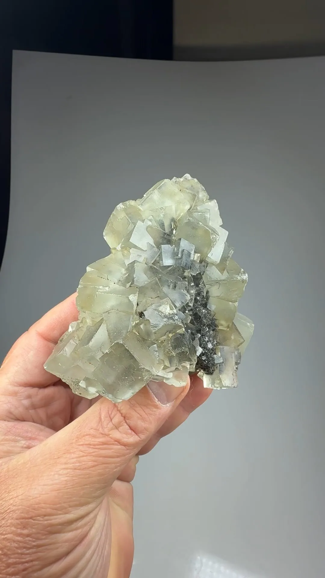Fluorite with Quartz - image 2