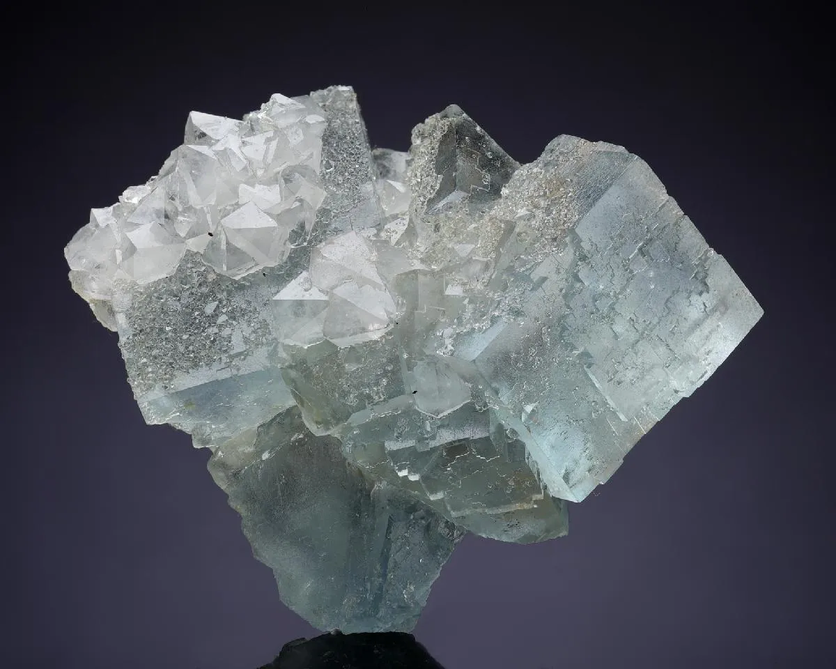 Fluorite with Quartz - image 1