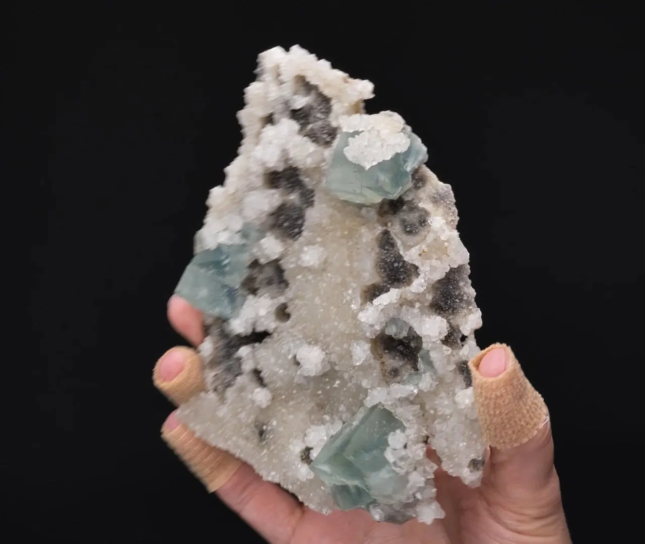 Fluorite with Quartz - image 2